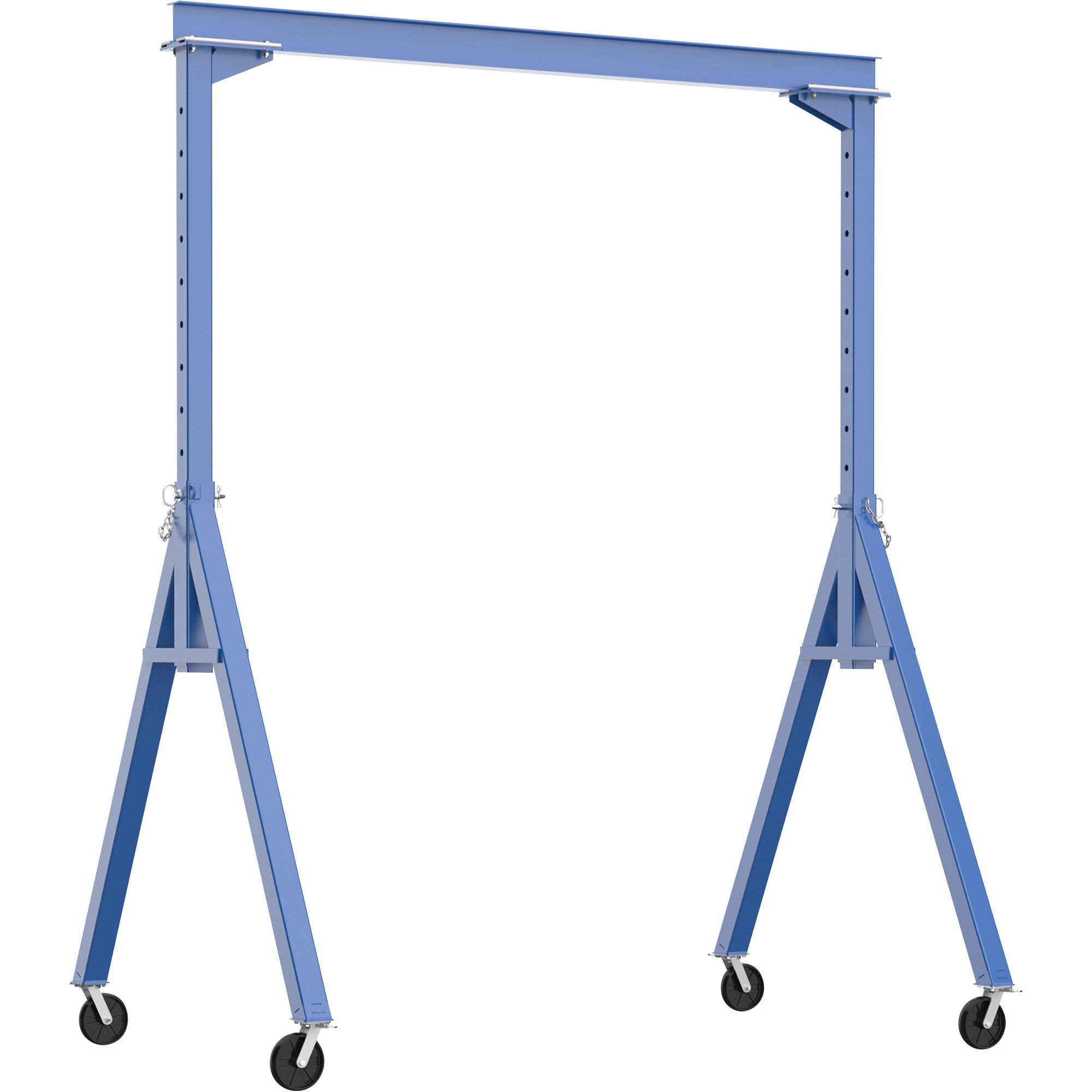 Vestil Adjustable Height Steel Gantry Crane — 2,000-Lb. Capacity